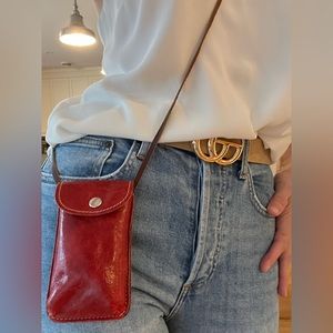 Roots mini crossbody bag